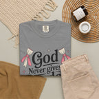 Inspirational 'God Never Gives a Burden You Can't Bear' T-Shirt