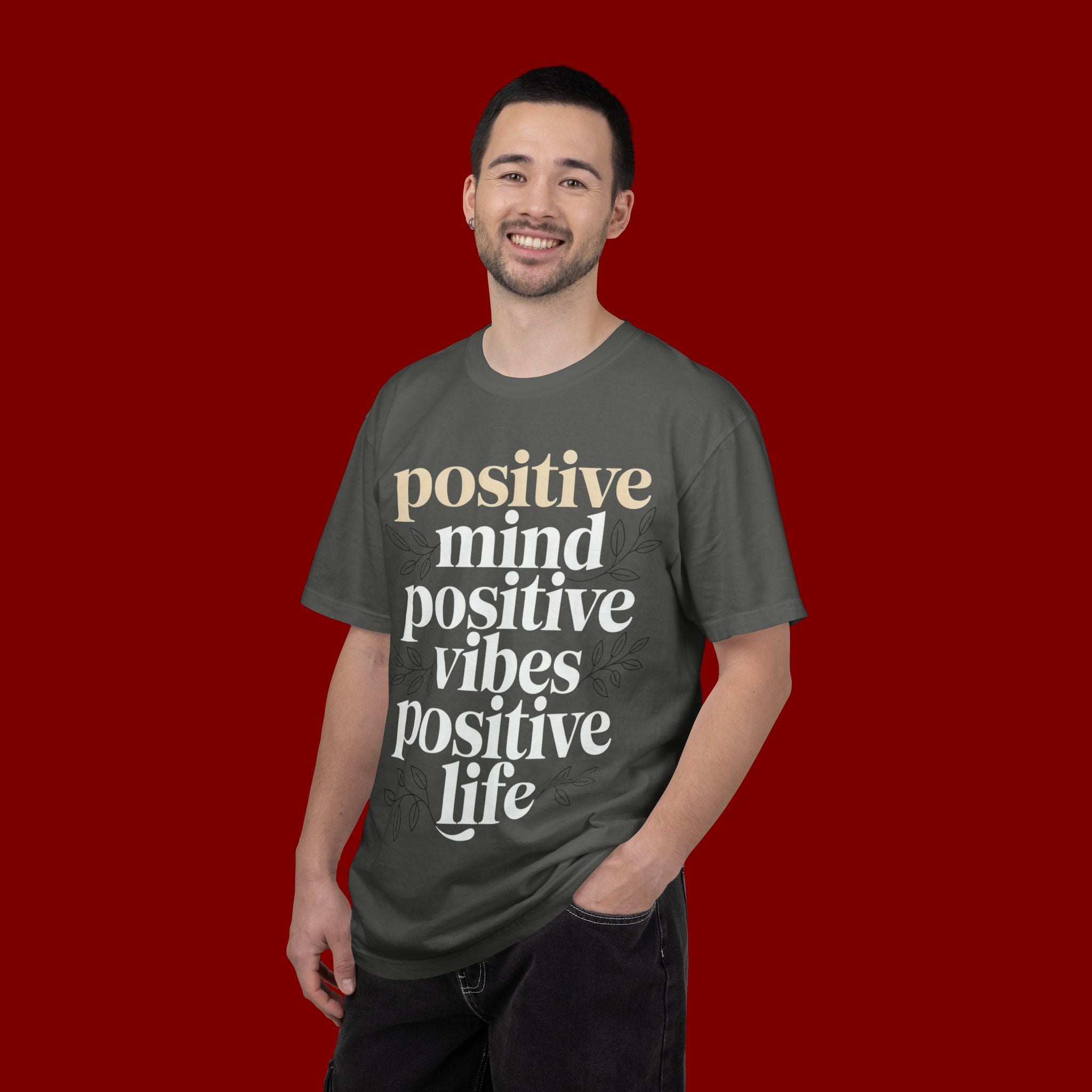 Positive Mind Positive Vibes Positive Life T-Shirt