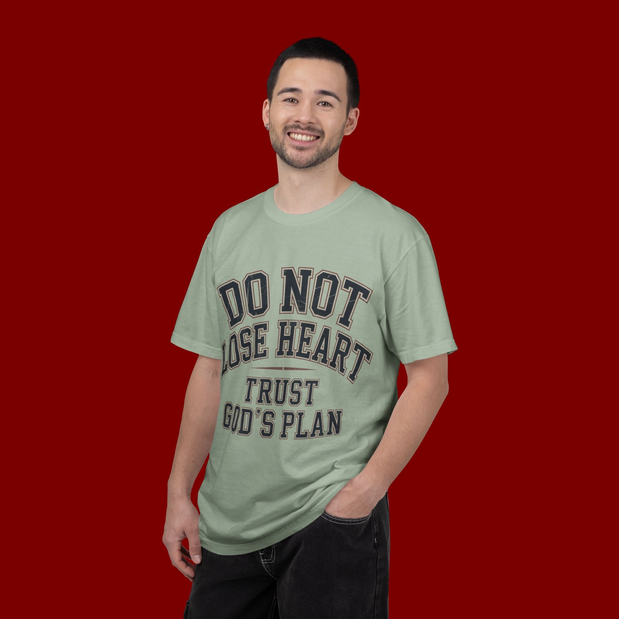 Do Not Lose Heart T‑Shirt — Trust God's Plan Inspirational Faith Tee