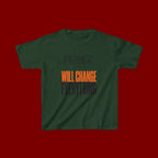Kids T‑Shirt — "Prayer Will Change Everything" Inspirational Faith Tee