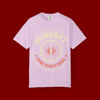 Mindset Over Everything T-Shirt — Positive Vibes Compass Graphic Tee