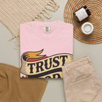 Trust God, Bro T-Shirt — Retro Ribbon Faith Tee