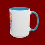God Is Good All The Time Accent Coffee Mug — Inspirational Christian Coffee Cup (11/15oz)