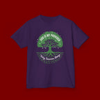 Kids Tee — "God Is My Provider" Tree of Faith Christian Shirt