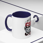 Faith Mug - "My Faith in God is Solid" Christian Coffee Cup (11/15oz)