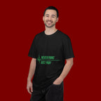 Prayer Tee — "Never Panic Just Pray" Graphic T-Shirt