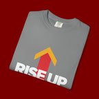 Arrow Up Graphic T-Shirt — Bold Upward Arrow Design