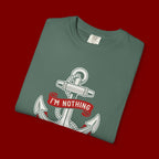 Faith Anchor T-Shirt — “I’m Nothing Without God” Christian Tee