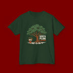 Kids Tee — Cute Tree & Plant Pot Illustration (“Grow Big, Little One”)