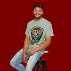 God The Creator T-Shirt — My Help Is Only From God Christian Mountain Faith Tee