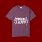 Prayer Is A Weapon T-Shirt — Christian Faith Graphic Tee