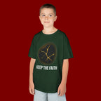 Keep The Faith Kids Tee — Kintsugi Stone Inspirational Children's T-Shirt