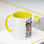 God-Themed Accent Coffee Mug – "My Help Is Only From God, The Creator of Heavens & Earth"