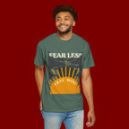 Fear Less Pray More T-Shirt — Inspirational Christian Graphic Tee