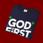 God First Bro T-Shirt — Faith Graphic Tee for Guys