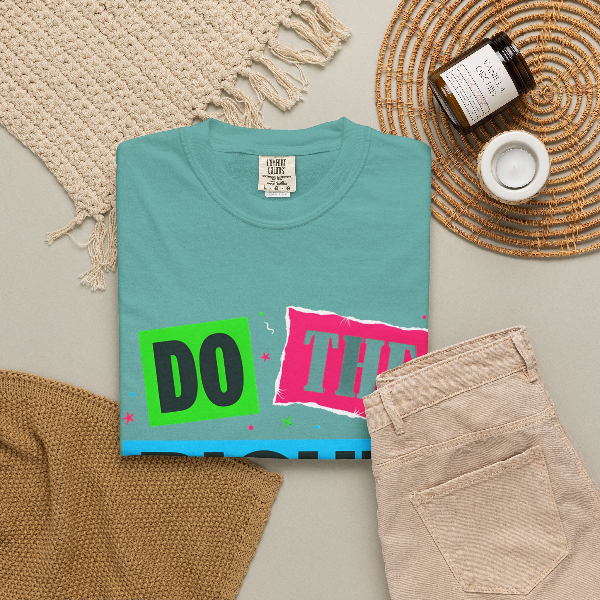 Do The Right Thing T-Shirt — Bold Retro Graphic Tee