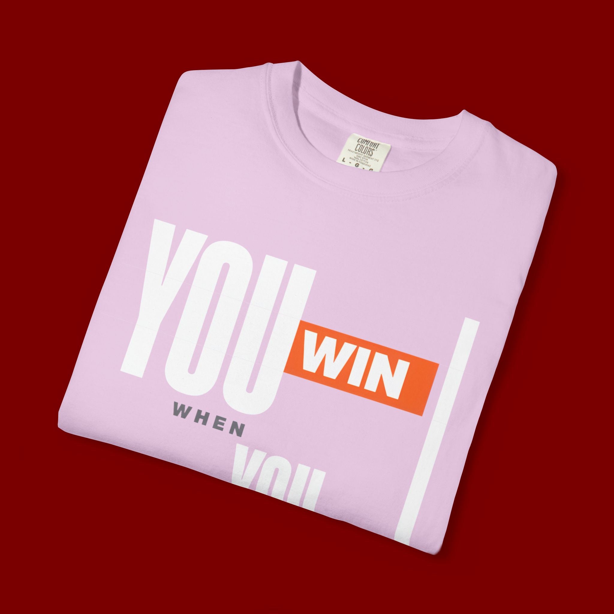 You Win You Pray T-Shirt — Inspirational Faith Graphic Tee