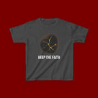 Keep The Faith Kids Tee — Kintsugi Stone Inspirational Children's T-Shirt