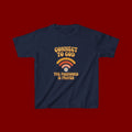 Kids Tee - "Connect to God" WiFi Prayer Graphic Shirt