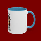 God-Themed Accent Coffee Mug – "My Help Is Only From God, The Creator of Heavens & Earth"