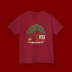 Kids Tee — Cute Tree & Plant Pot Illustration (“Grow Big, Little One”)