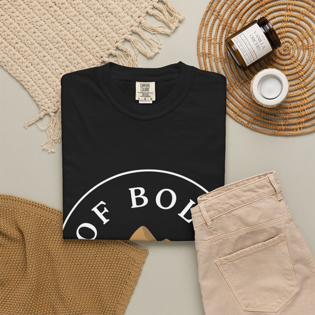 Of Bold Faith T-Shirt — Christian Mountain Faith Tee