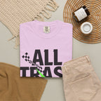 T-Shirt — "All Trash No Trailer" Bold Graphic Tee