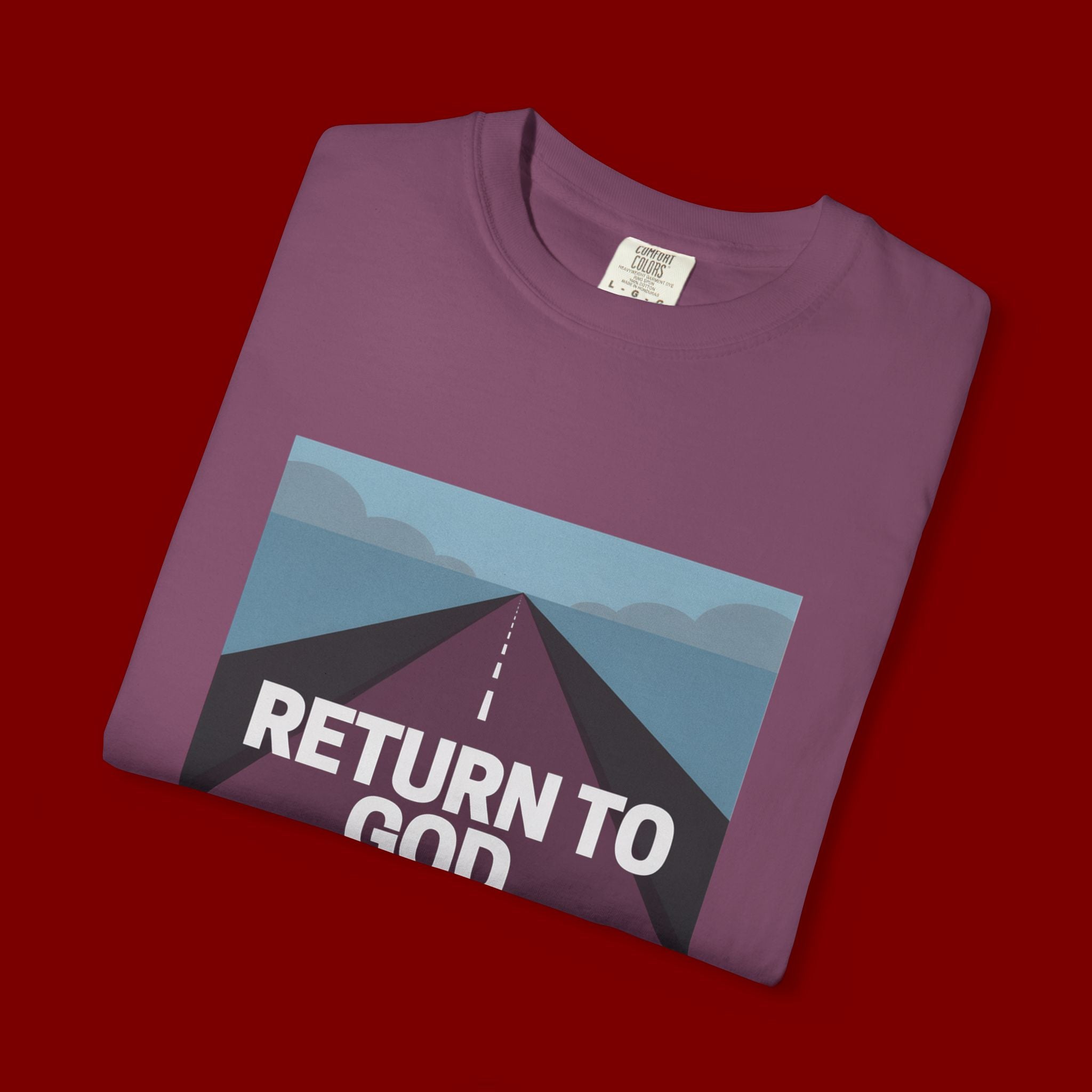Return to God Road Graphic T-Shirt