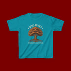 Autumn Oak Tree Kids T‑Shirt — Cozy Fall Nature Tee for Children