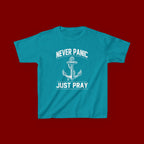 Kids T-Shirt - Plain White Heavy Cotton Tee (Everyday Wear, School & Play)