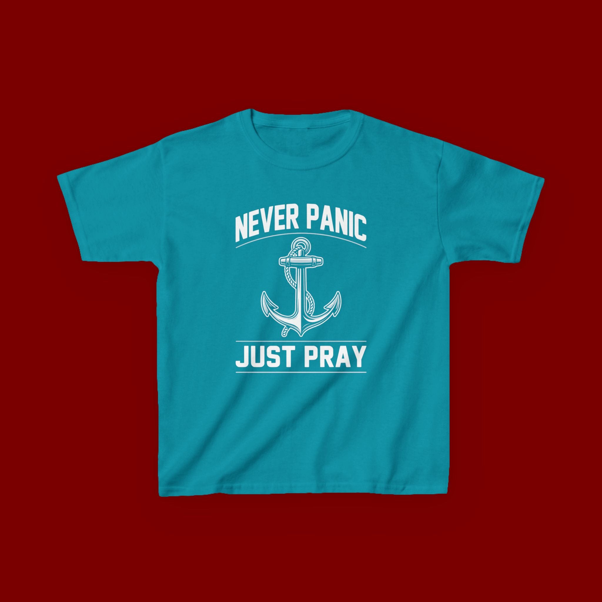 Kids T-Shirt - Plain White Heavy Cotton Tee (Everyday Wear, School & Play)