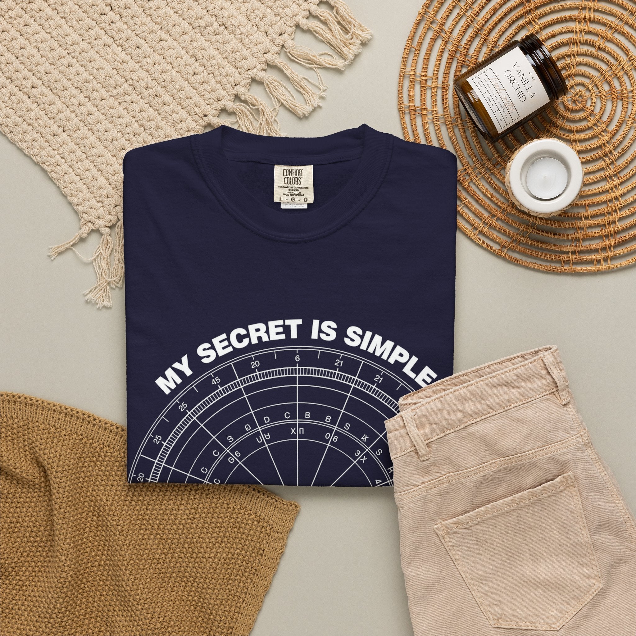 I Pray T‑Shirt — "My Secret Is Simple" Faith Graphic Tee