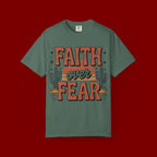 Faith Over Fear T-Shirt — Christian Inspirational Desert Graphic