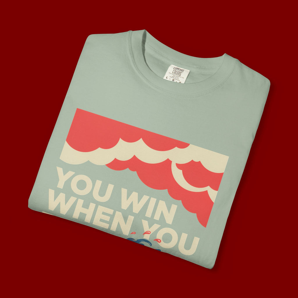 You Win When You Pray T-Shirt — Vintage Wave Faith Tee