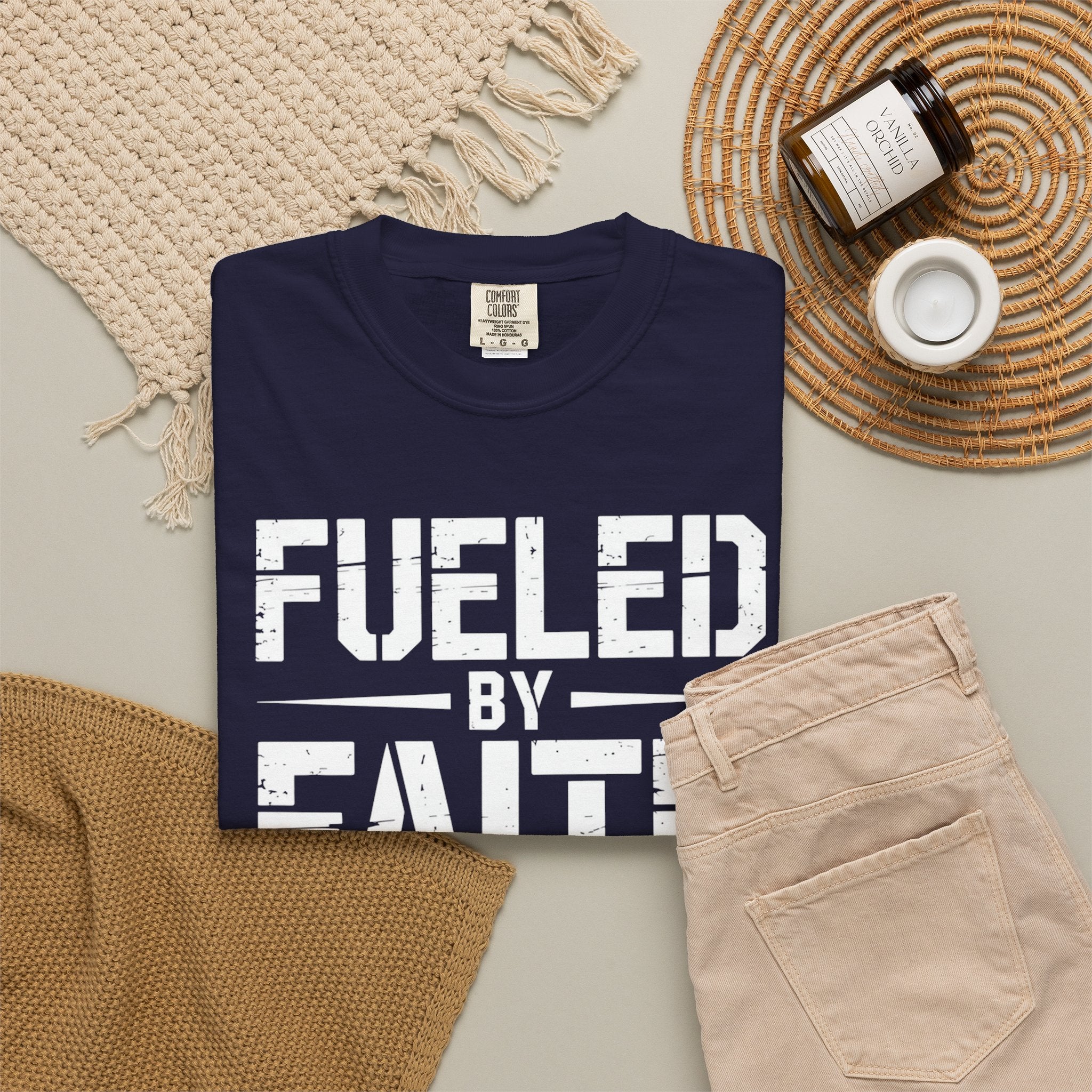 Fueled by Faith Not Fear T-Shirt