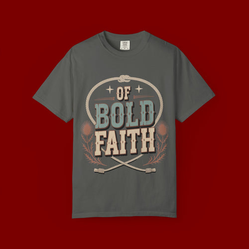 Bold Faith T-Shirt — Vintage Faith Graphic Tee