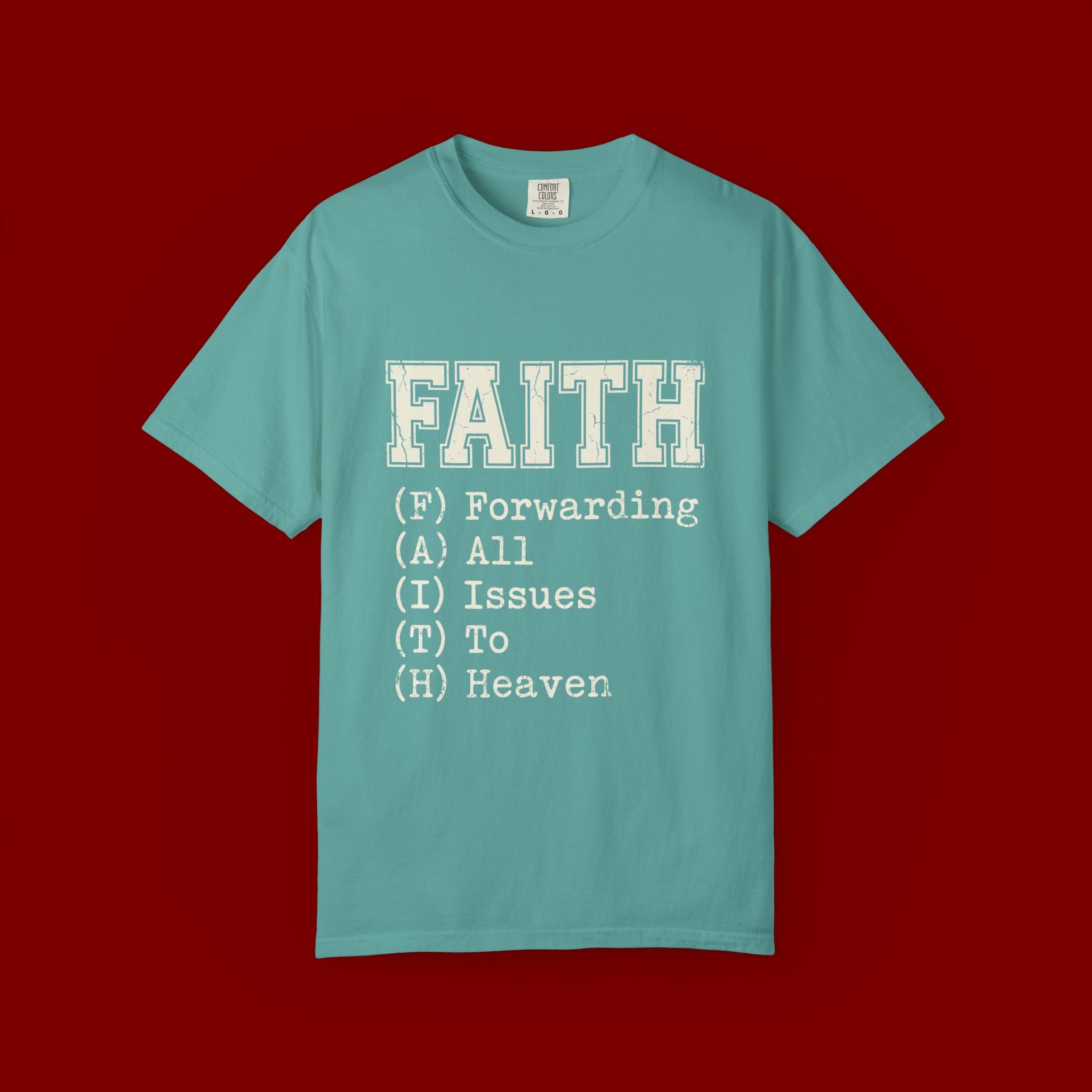 Faith Graphic T-Shirt — Minimalist Inspirational Tee