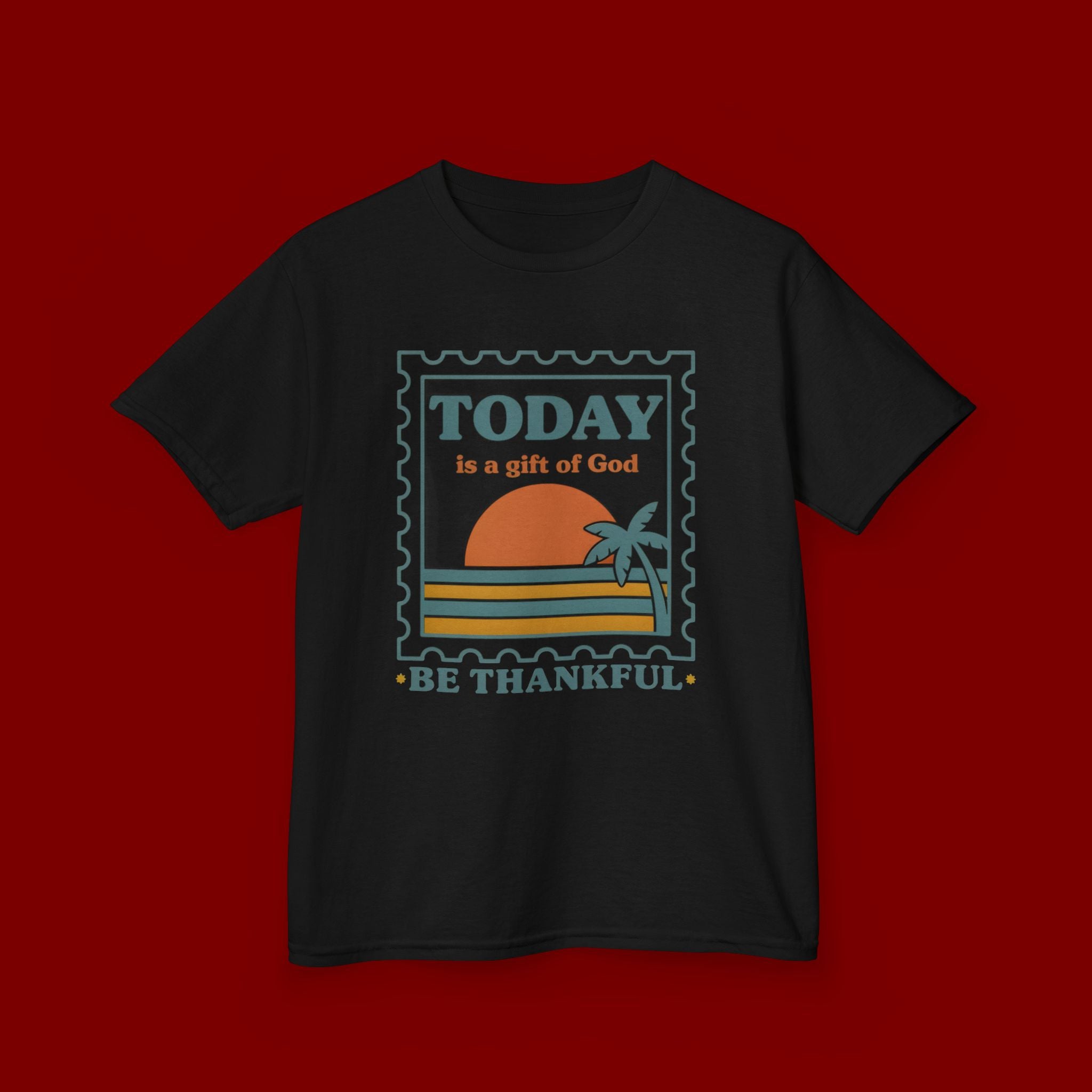 Kids 'Today Is a Gift of God - Be Thankful' Graphic Tee
