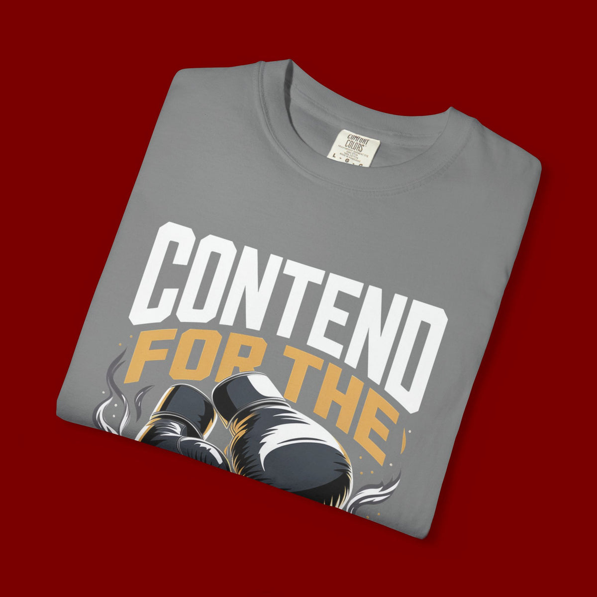 Boxing Gloves "For The" Graphic T-Shirt — Vintage Fight Club Tee