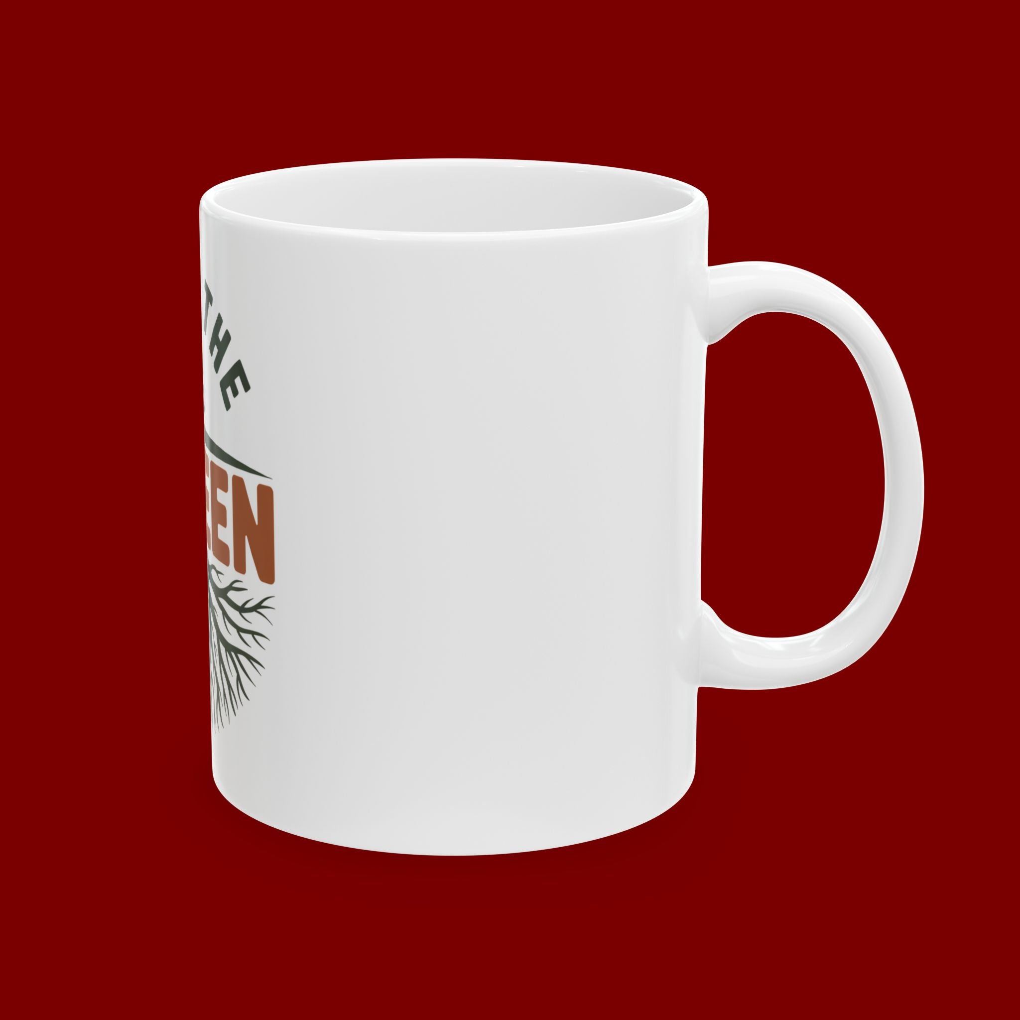 Trust the Unseen Ceramic Mug — Inspirational Tree & Roots Coffee Cup (11oz/15oz)