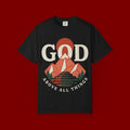 God Above All Things T-Shirt — Mountain Faith Graphic Tee