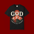 God Above All Things T-Shirt — Mountain Faith Graphic Tee