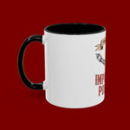 Accent Coffee Mug — "Faith Makes the Impossible Possible" Inspirational Ceramic Mug