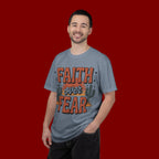 Faith Over Fear T-Shirt — Christian Inspirational Desert Graphic