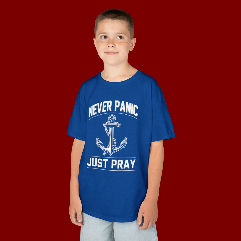 Kids T-Shirt - Plain White Heavy Cotton Tee (Everyday Wear, School & Play)