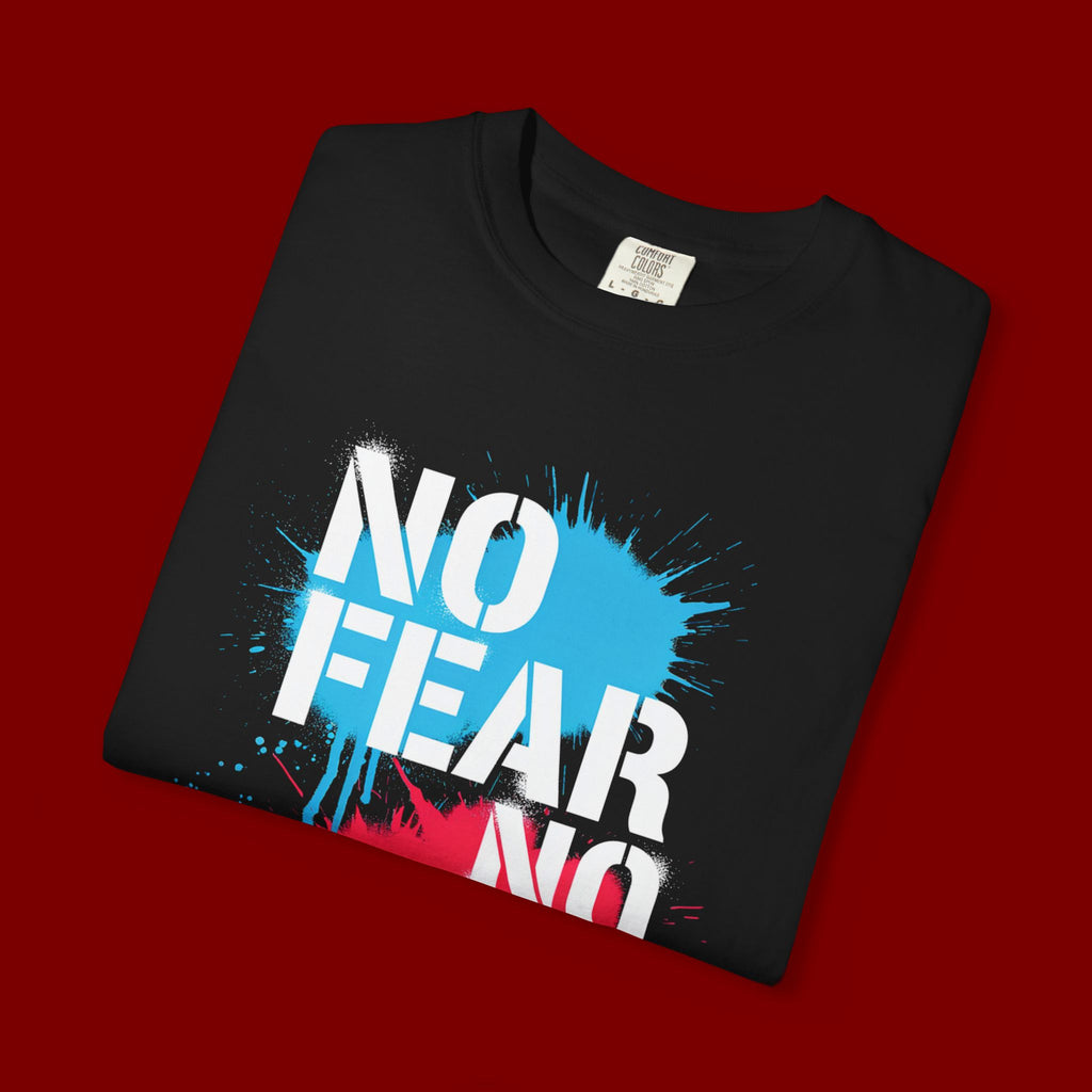 No Fear No Limits No Excuses T-Shirt — Motivational Graphic Tee