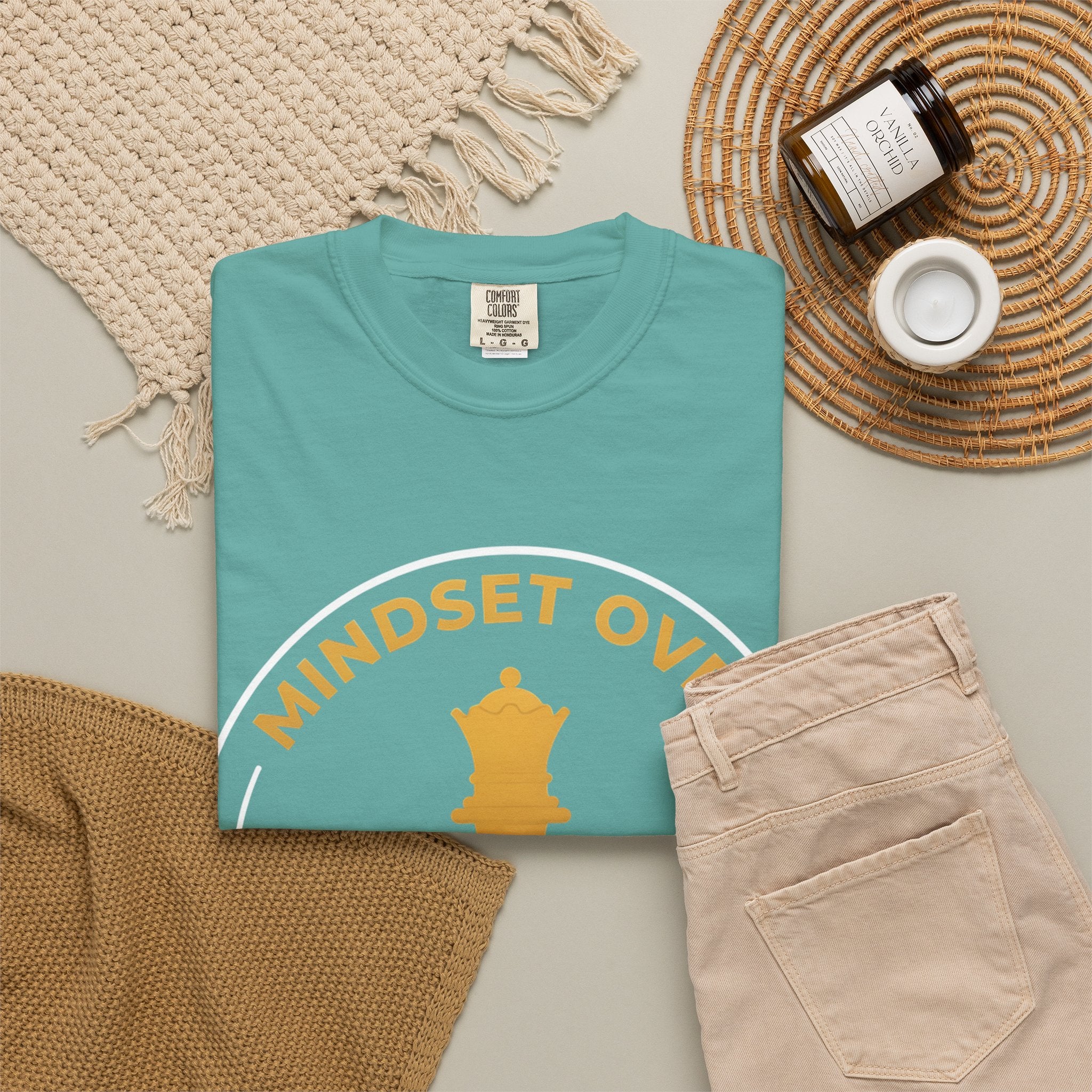 Mindset Over Chess Queen T-Shirt