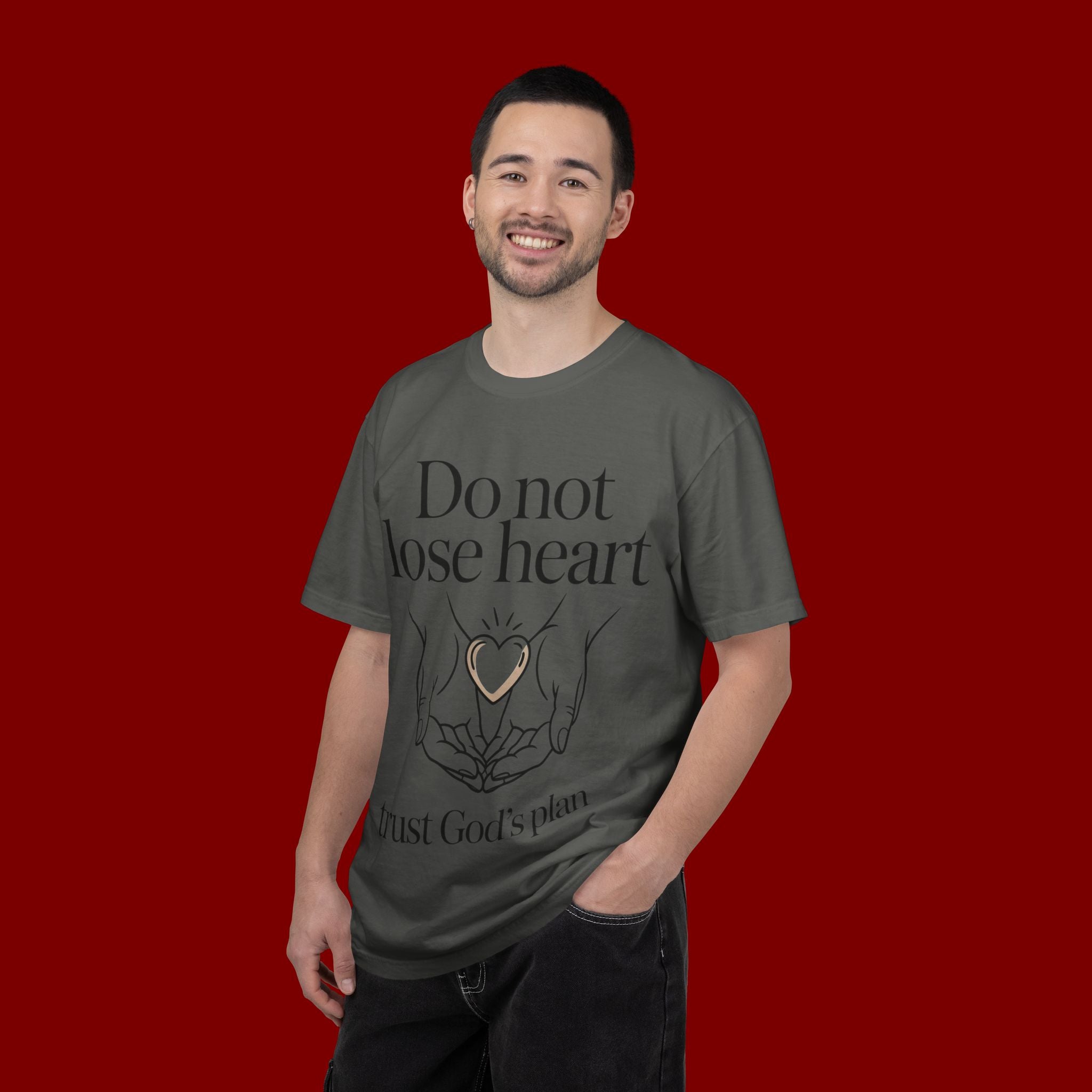 Do Not Lose Heart T-Shirt — Trust God’s Plan Christian Inspirational Tee