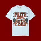 Faith Over Fear T-Shirt — Christian Inspirational Desert Graphic