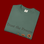 Trust the Process Floral T-Shirt — Growth Graphic Tee